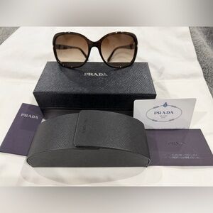 Prada Women's Sunglasses in Elegant Brown